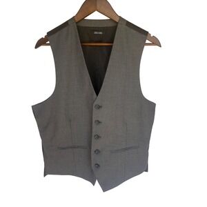 Arrow Suit Vest Mens Medium Gray Excellent AROFLEX A9H0002 Business Formal